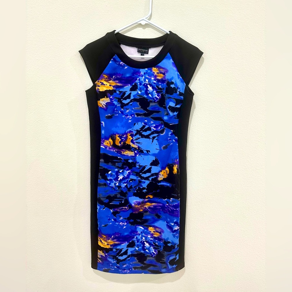 Enfocus Studio - Blue/Black dress
